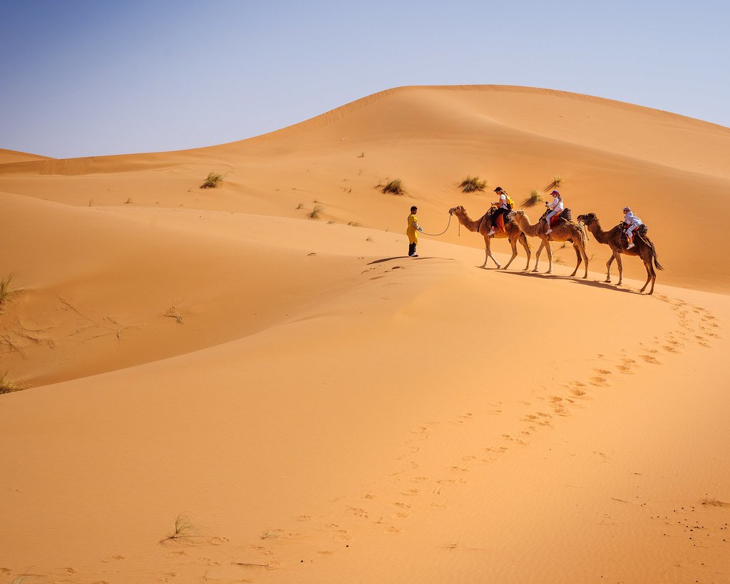 Private desert tour Morocco Sahara dunes